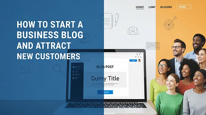 How to Start a Business Blog and Attract New Customers