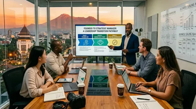How to Transition from Hands-On Founder to Strategic Business Manager